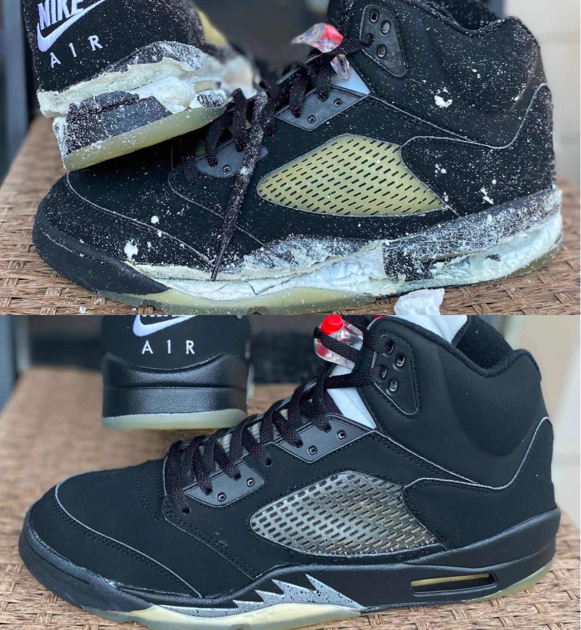 Midsole Backtab/Netting Swap